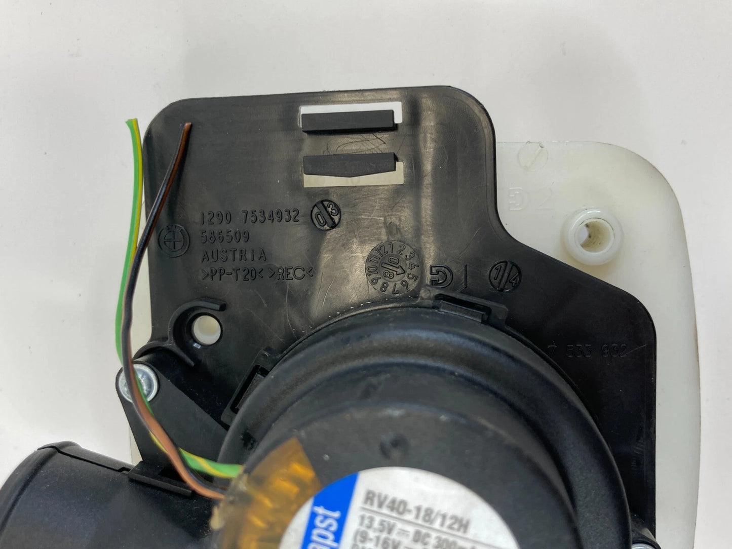 2007-2008 BMW 328XI 3.0L L6 A/T BLOWER MOTOR COOLING FAN MODULE 753178304 OEM