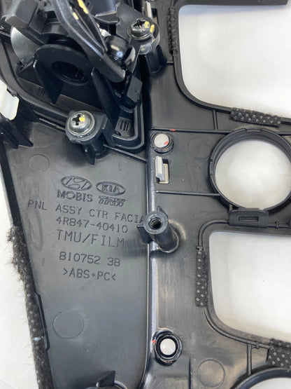 2012-2015 HYUNDAI SONATA CENTER DASH RADIO CLIMATE CONTROL BEZEL W/ AIR VENT OEM