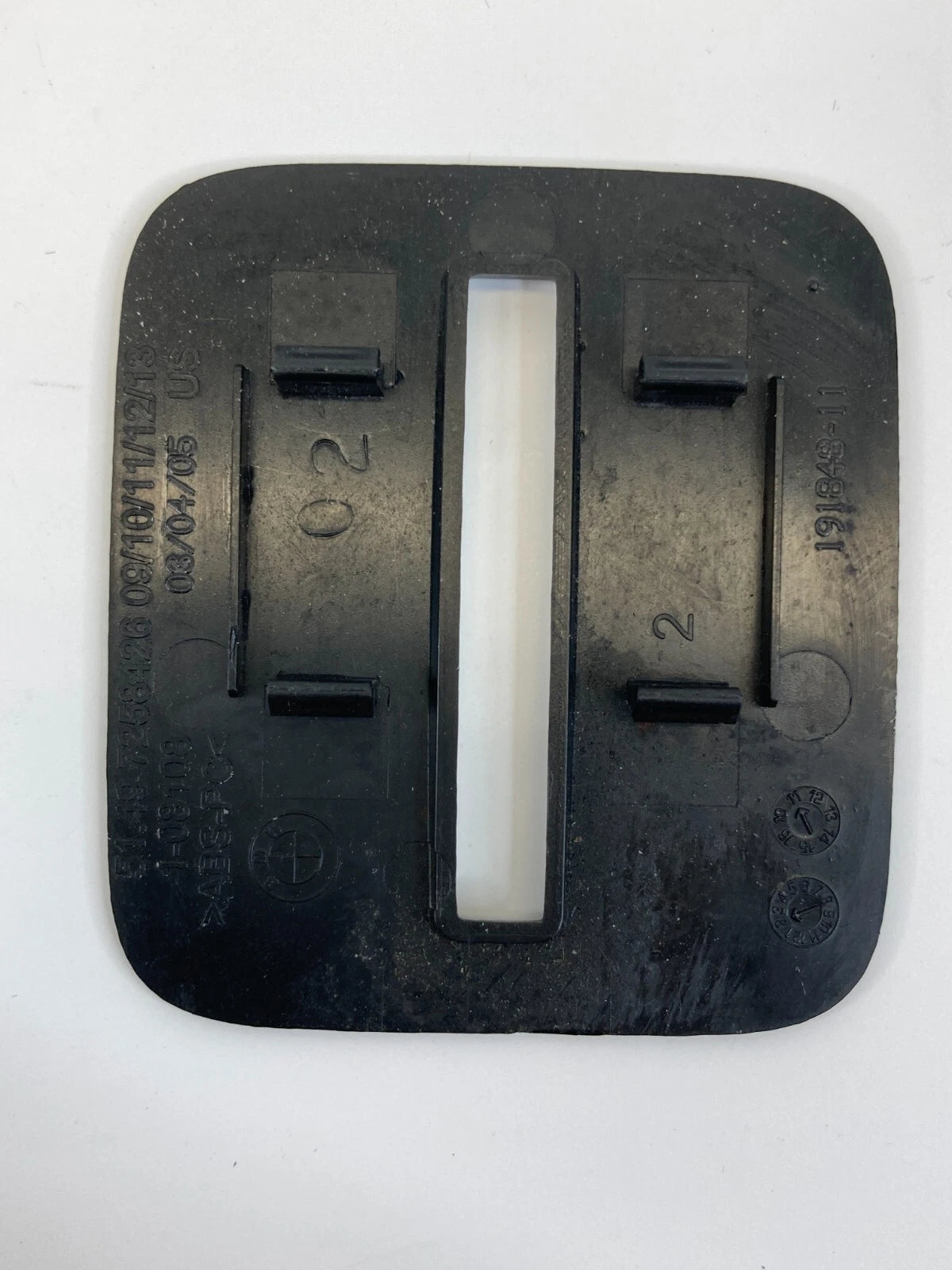 2011-2017 BMW X3 SUV REAR TRUNK LID HATCH LOCK STRIKER COVER PANEL CAP PLUG OEM