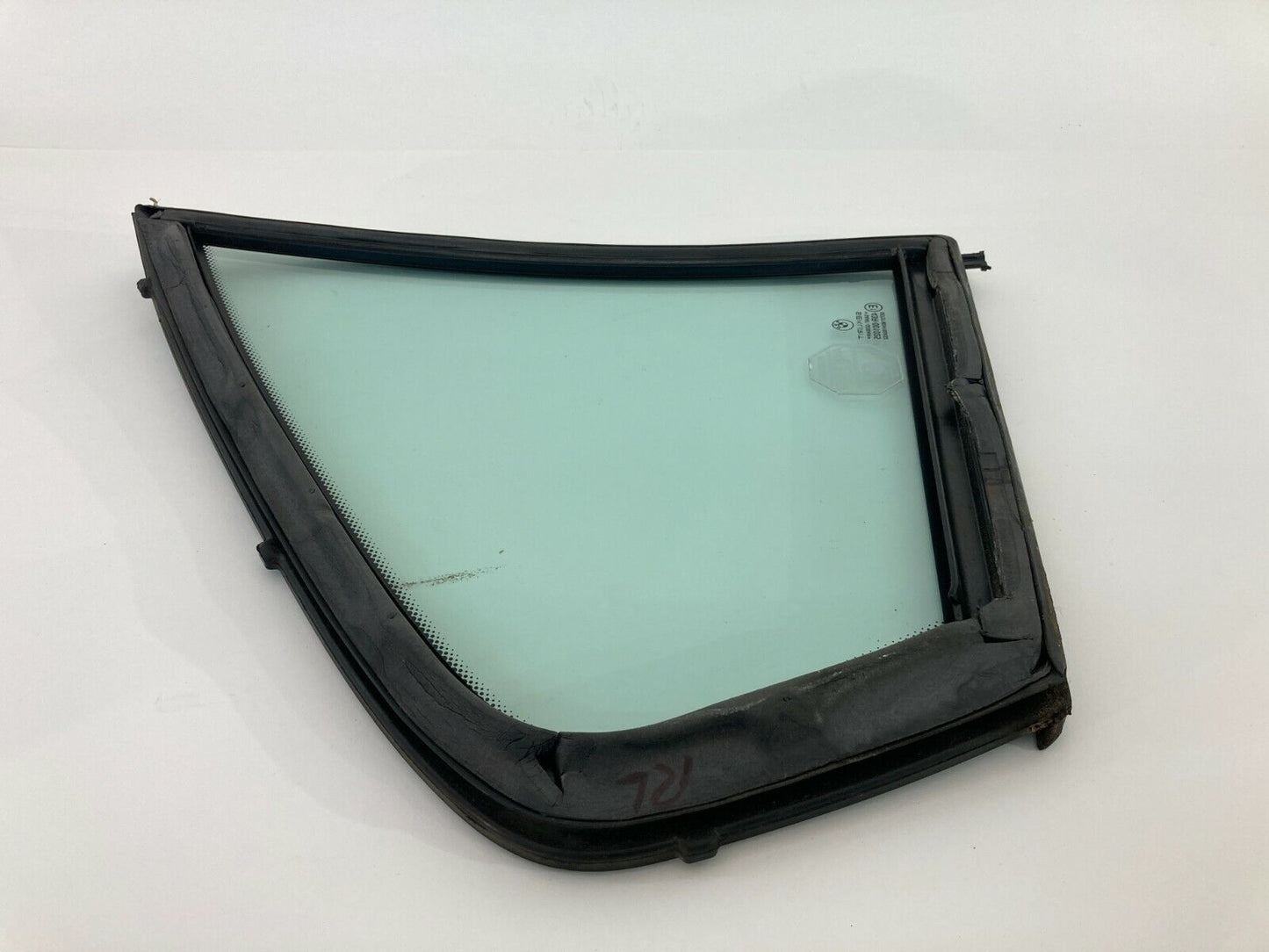 1995-2001 BMW 740i 740iL Rear Left Back Door Vent Window Quarter Glass 43R-00102