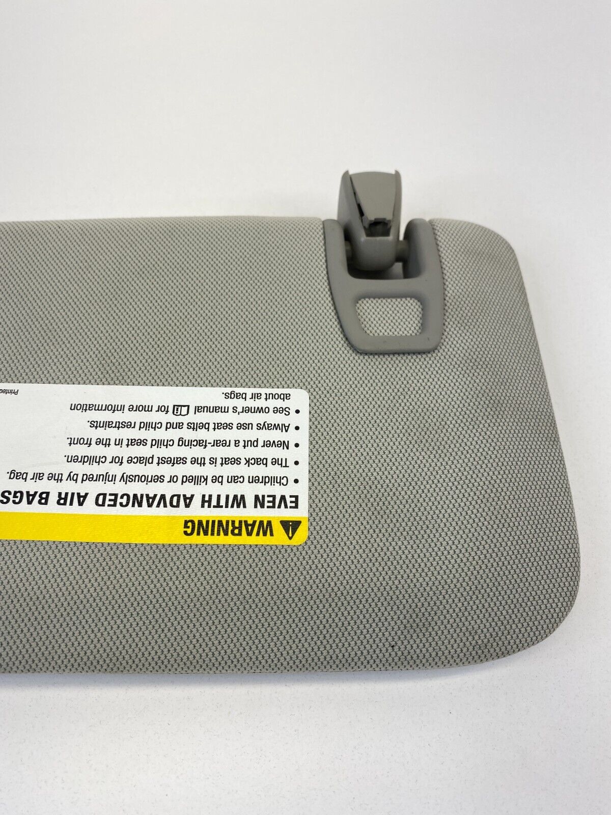 2013-2016 Chevrolet Malibu Roof Right Passenger Side Sunvisor Sun Visor Shade