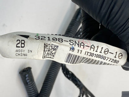 2006-2011 HONDA CIVIC HYBRID REAR TRUNK LID WIRE WIRING HARNESS 32108-SNA-A110