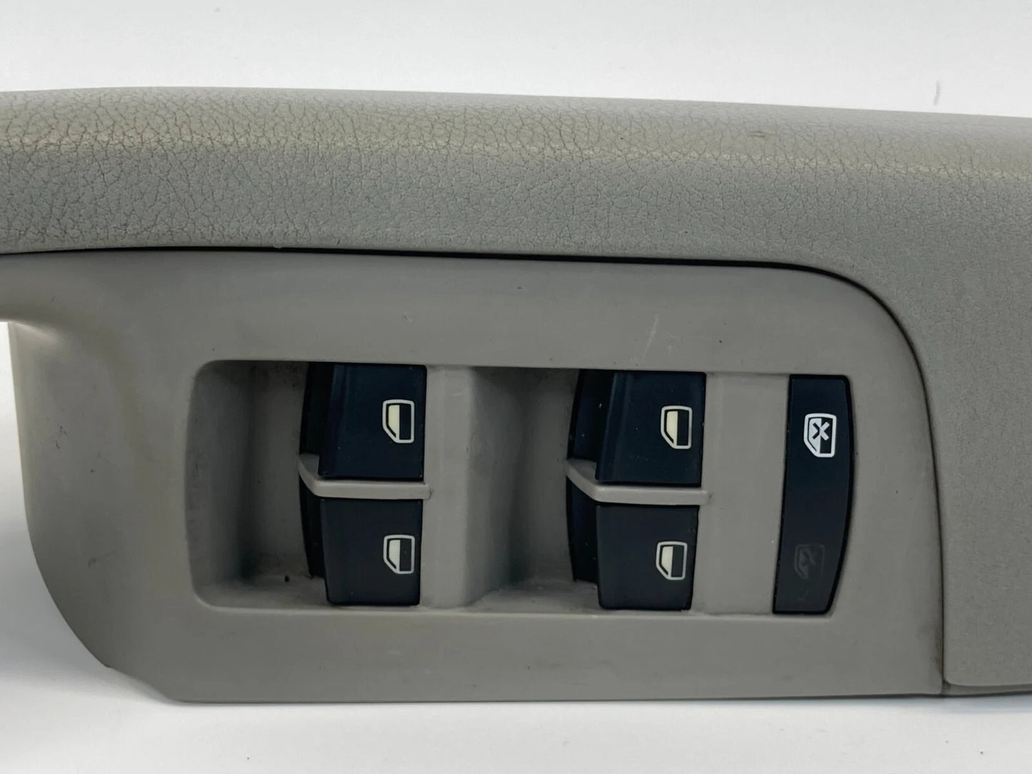 2005-2011 AUDI A6 QUATTRO FR LEFT DOOR PULL HANDLE WINDOW SWITCH BEZEL OEM