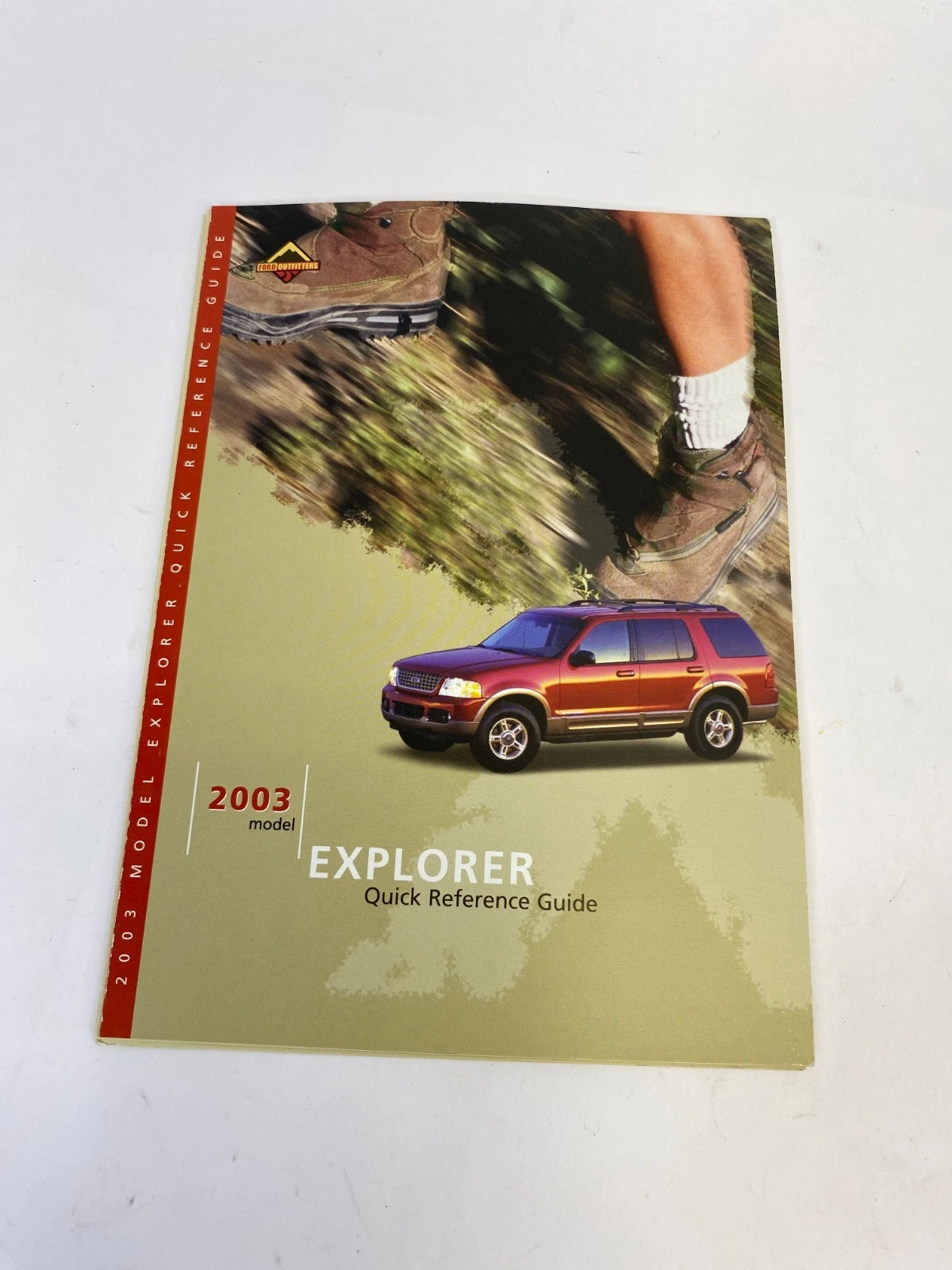 2003 FORD EXPLORER OWNERS MANUAL WARRANTY MAINTENANCE BOOK W/ CASE OEM