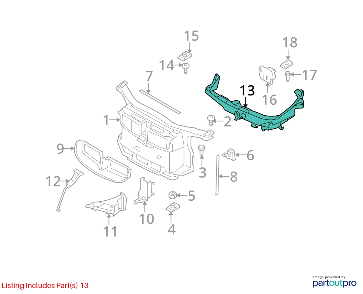 2007 2008 BMW 328XI HEADLIGHT LAMP MOUNT BRACKET DRIVER SIDE LH OEM 51647116707