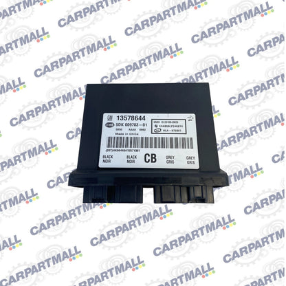 10-16 Buick LaCrosse Theft Locking Keyless Entry Control Module Unit 13578644