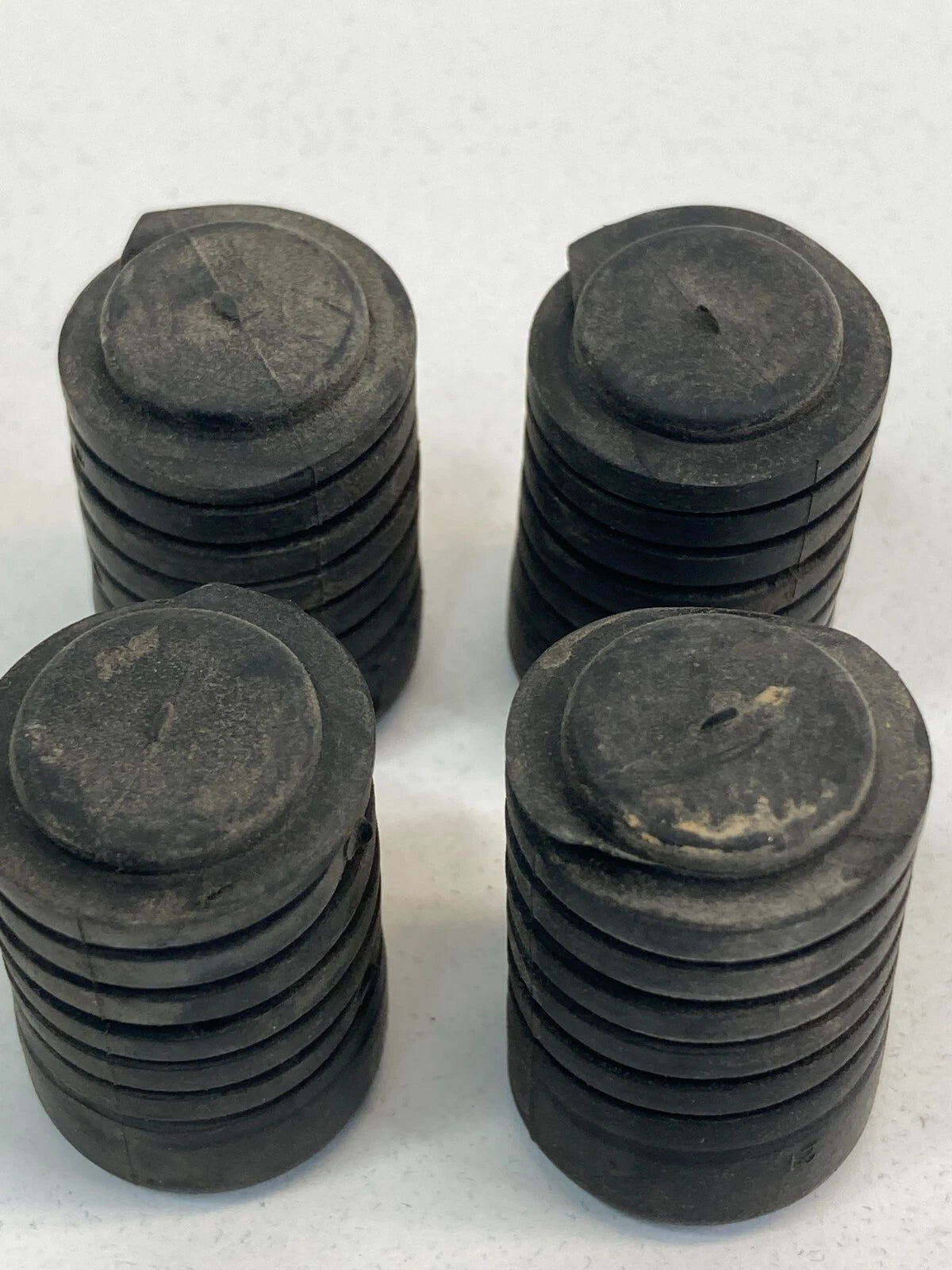 2004-2009 KIA SPECTRA SPECTRA5 HOOD BUMPER STOP ADJUSTER RUBBER SET KIT OEM