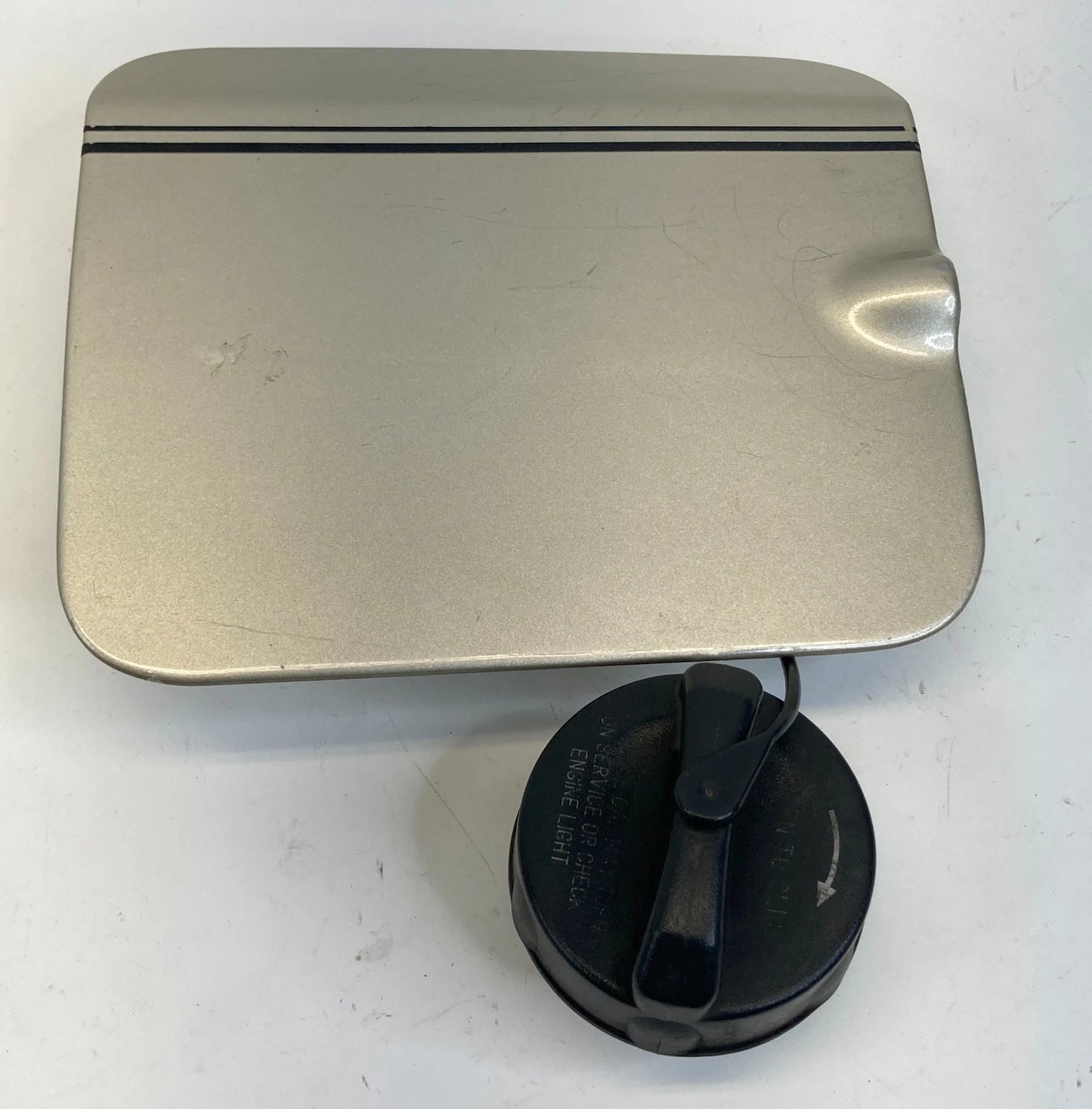 2006-2010 DODGE CHARGER FUEL FILLER GAS TANK DOOR COVER LID W/ CAP OEM