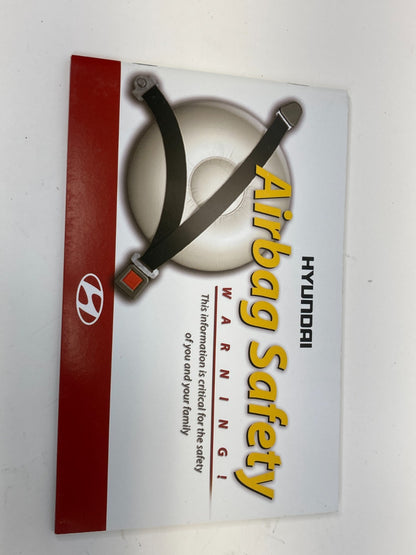 2014 Hyundai Santa Fe Owner's Guide Manual Book Information Set W/ Case OEM