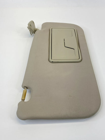 2008-2013 MITSUBISHI LANCER RIGHT PASSENGER SIDE SUNVISOR SUN VISOR SHADE RH TAN