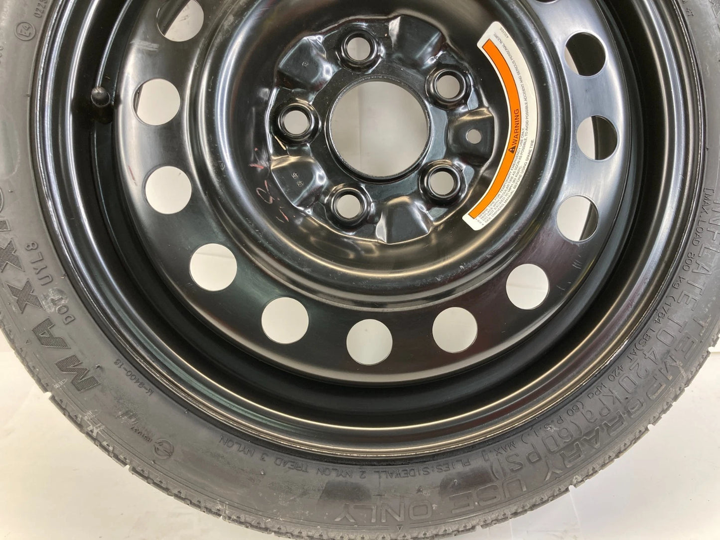 2013-2018 NISSAN ALTIMA EMERGENCY SPARE TIRE DONUT WHEEL COMPACT T135/70D16 100M