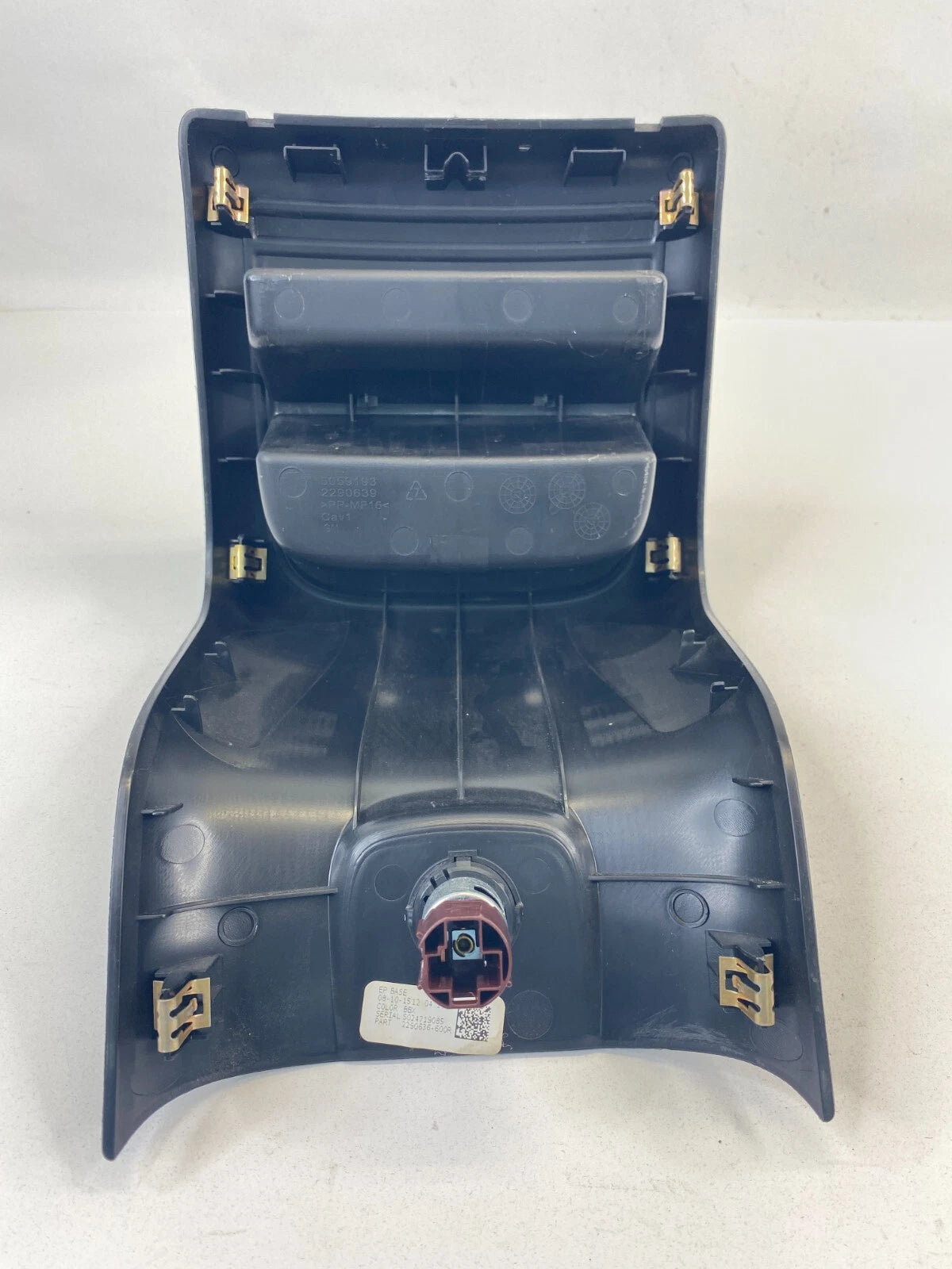 2014-2020 CHEVROLET IMPALA REAR CENTER CONSOLE TRIM PANEL COVER 2290639 OEM
