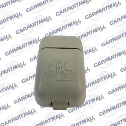 2003 2004 INFINITI G35 COUPE REAR DECK LID CHILD SEAT ANCHOR COVER PLATE OEM