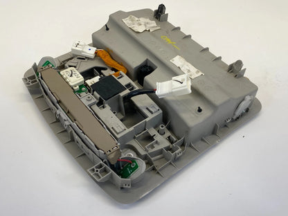 13-15 NISSAN PATHFINDER FRONT OVERHEAD DOME MAP LIGHT CONSOLE W/ SUNROOF SWITCH