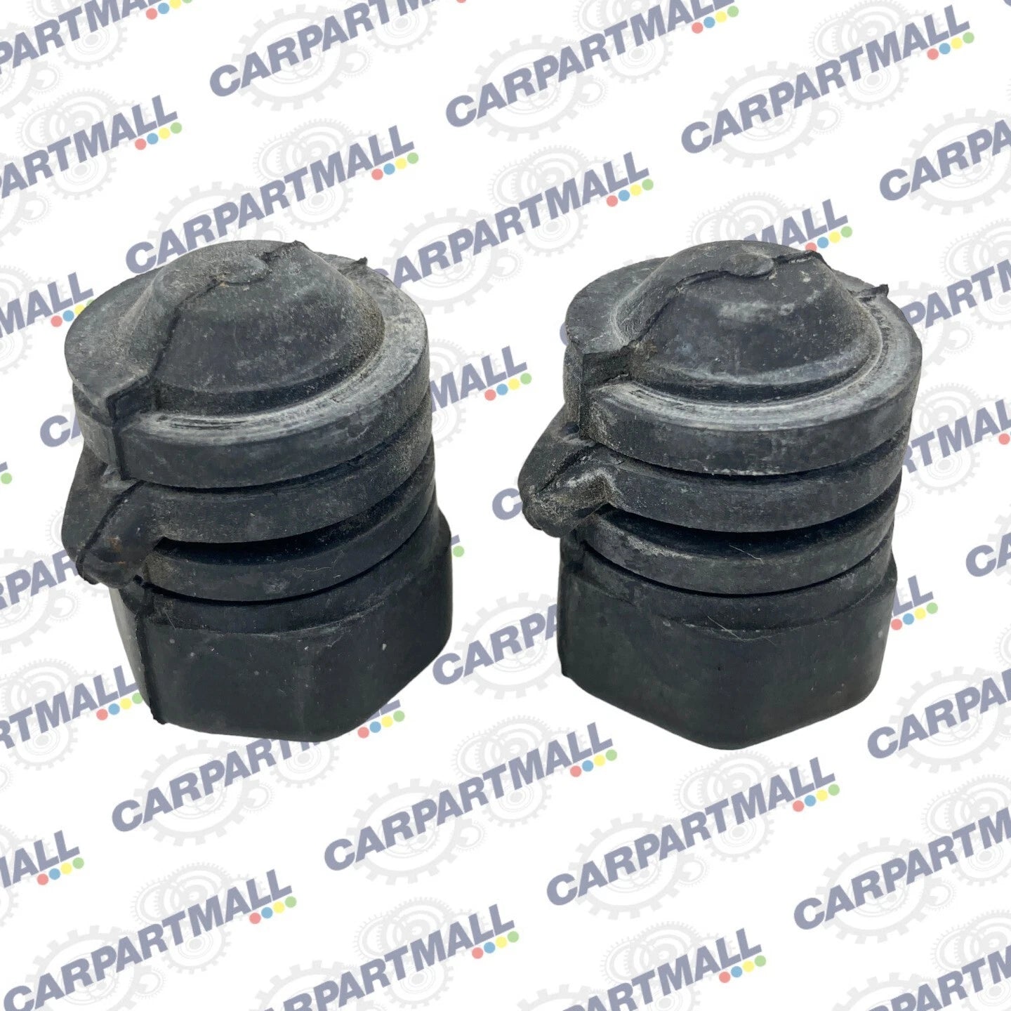 1996-2006 MAZDA MPV 99-05 MIATA FRONT HOOD BUMPER RUBBER ADJUSTMENT PAIR SET OEM