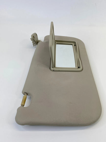 2008-2013 MITSUBISHI LANCER RIGHT PASSENGER SIDE SUNVISOR SUN VISOR SHADE RH TAN