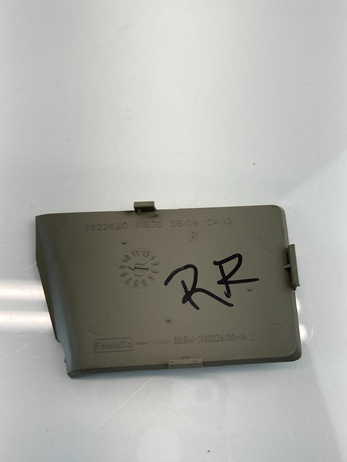 08-11 Ford Focus Rear Right Side Inner Door Handle Trim Panel Cover 8L847822620