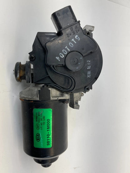 2010-2013 KIA FORTE SEDAN FRONT WINDSHIELD WIPER MOTOR ASSY 98110-1M000 OEM