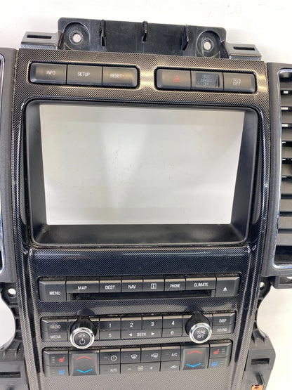 10-12 FORD TAURUS RADIO CLIMATE CONTROL PANEL TRIM W/ AIR VENT BG1T-18A802-BC