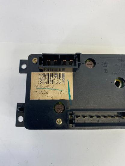 96 97 98 Jeep Grand Cherokee Dash Rear Windshield Wiper Defroster Switch 758143