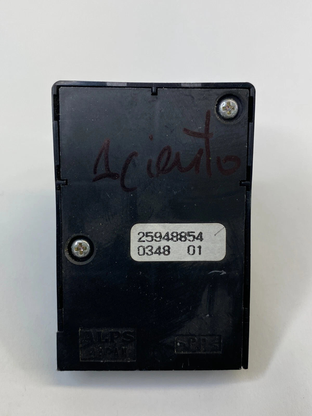 2009 2010 2011 2012 CHEVROLET TRAVERSE RIGHT PASSENGER SEAT LUMBAR SWITCH OEM