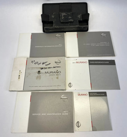 2011 NISSAN MURANO OWNERS MANUAL HANDBOOK BOOKLET USERS GUIDES CASES OEM FACTORY