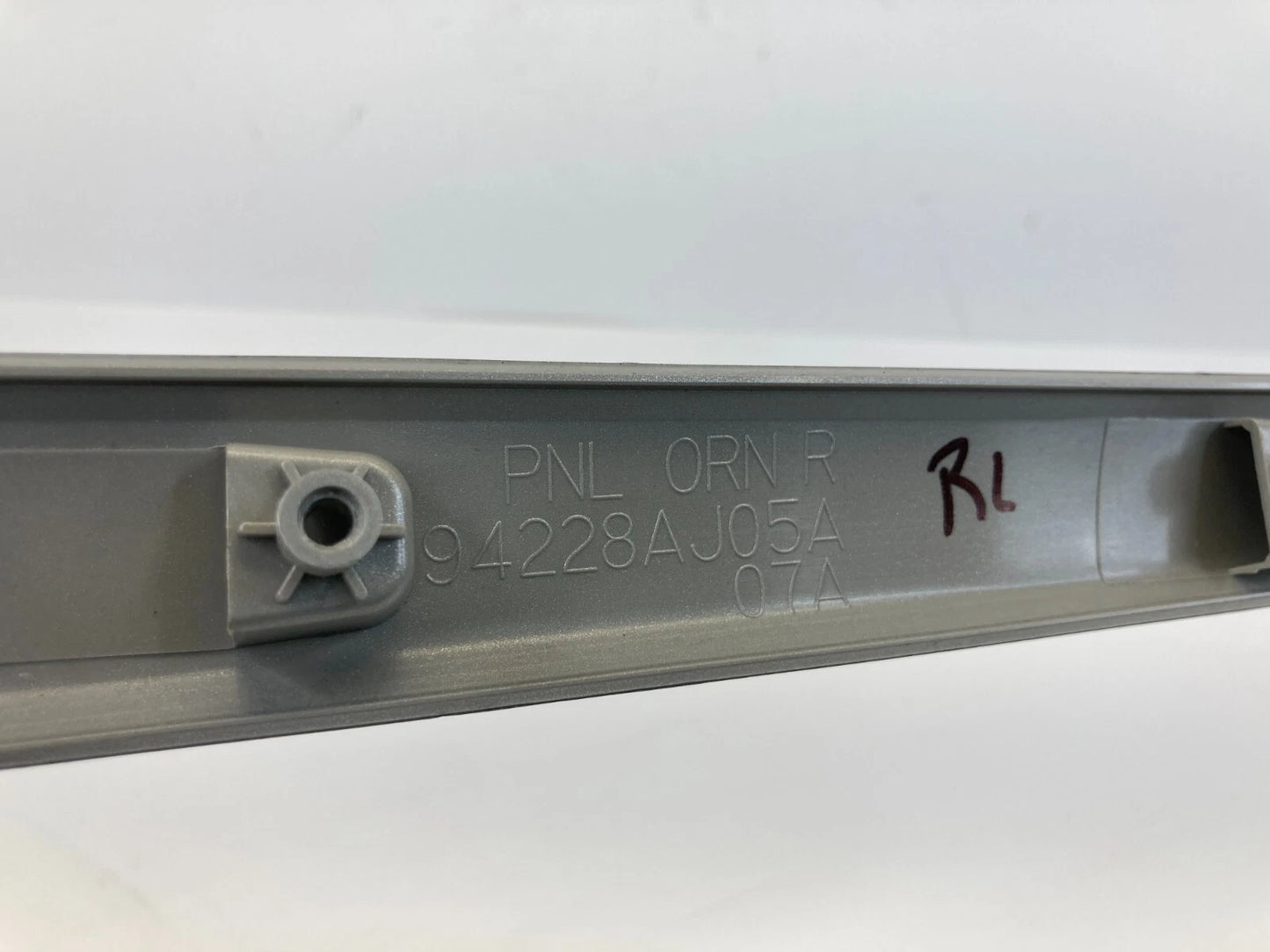 10-13 SUBARU LEGACY REAR LEFT BACK SIDE INTERIOR DOOR MOLDING TRIM 94228AJ05A