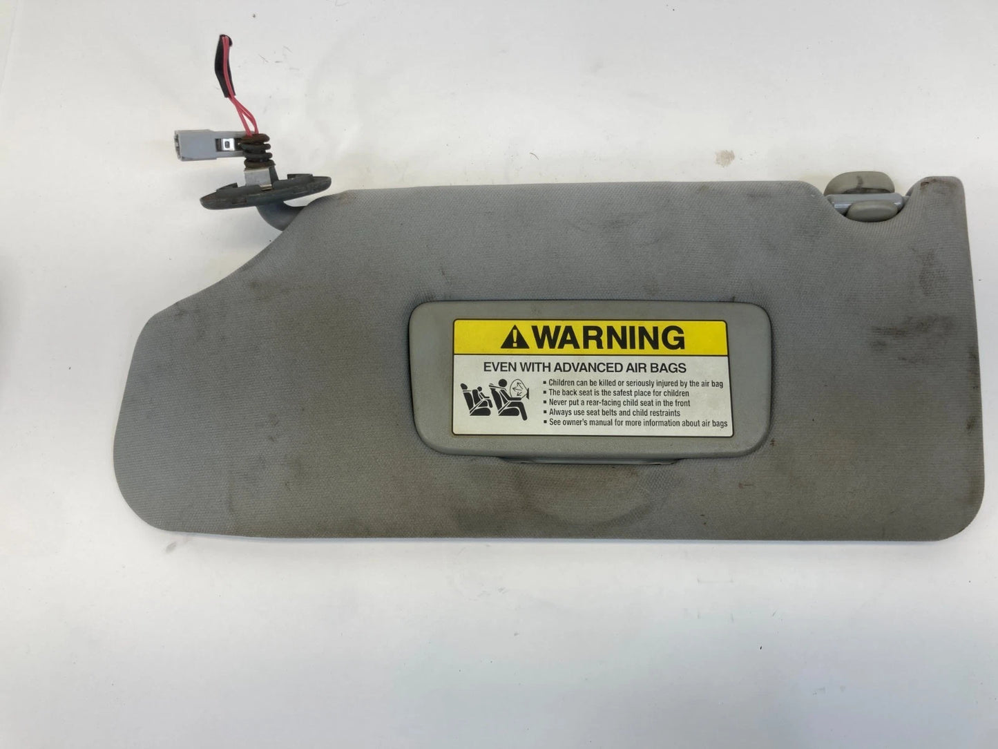 2003-2007 HONDA ACCORD ROOF LEFT & RIGHT SUNVISOR SUN VISOR W/ LIGHTS PAIR SET