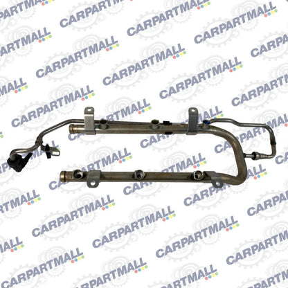 09-12 FORD FLEX ENGINE FUEL SUPPLY INJECTOR INJECTION RAIL W/ LINE 8G13-9J280-AH