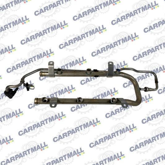 09-12 FORD FLEX ENGINE FUEL SUPPLY INJECTOR INJECTION RAIL W/ LINE 8G13-9J280-AH