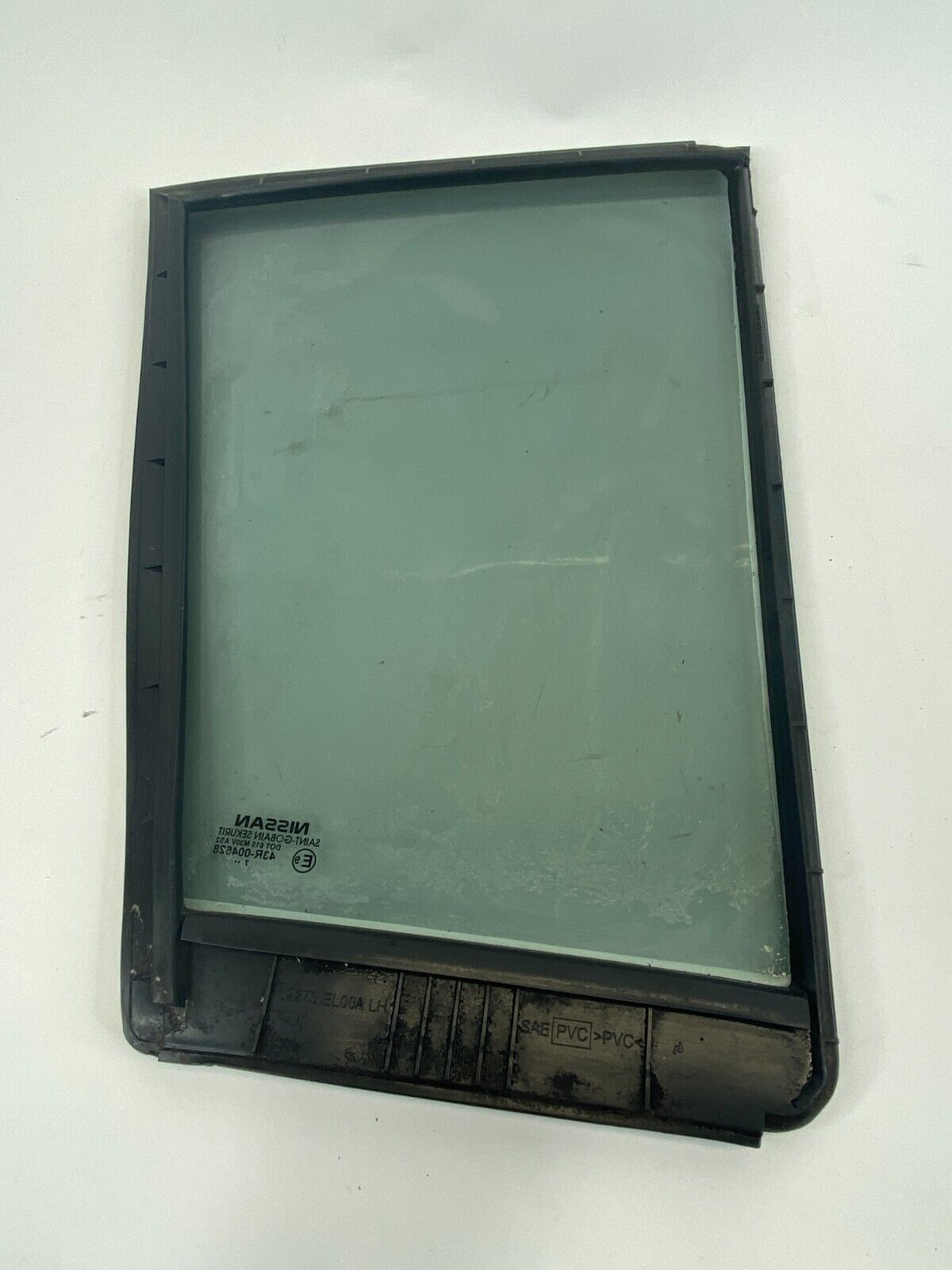 2007-2012 Nissan Versa HATCHBACK Rear Left Side Door Quarter Window Glass Assy