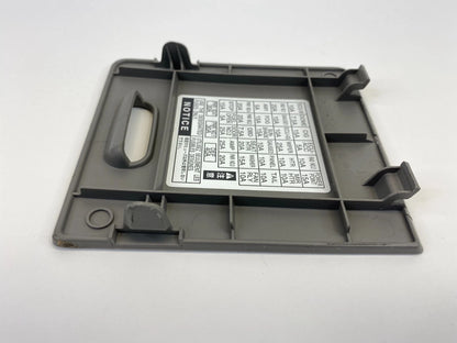 2002 03 04 05 2006 TOYOTA CAMRY DASH PANEL FUSE BOX COVER TRIM LID 55545-AA010