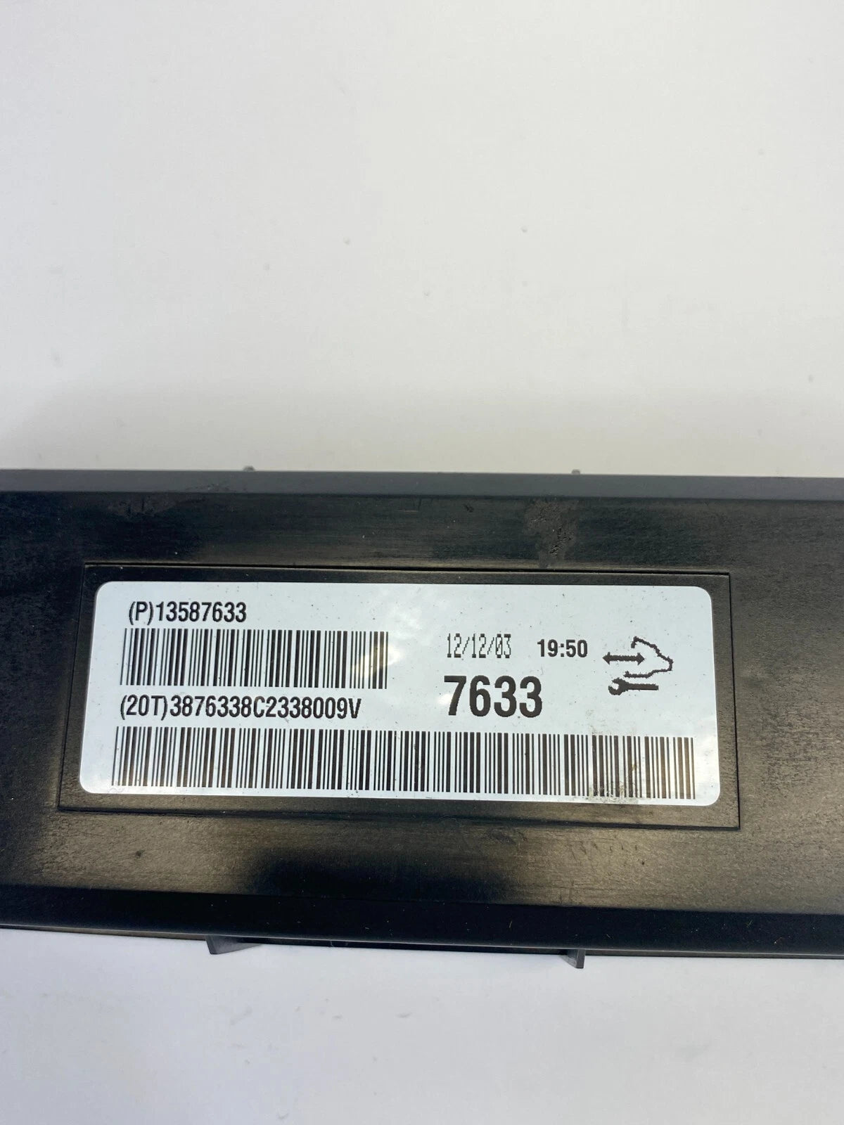2013 BUICK REGAL A/C HEATER CLIMATE CONTROL COMPUTER MODULE 13587633 OEM