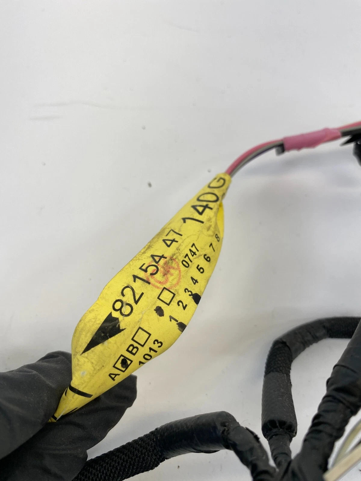 2010-2015 TOYOTA PRIUS REAR LEFT BACK DOOR WIRE WIRING HARNESS 82154-47140 OEM