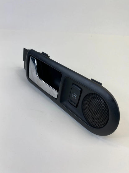 01-05 VW PASSAT REAR LEFT INTERIOR DOOR HANDLE W SWITCH & TWEETER 3B0839113 OEM