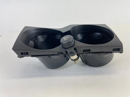 11-13 VOLVO S60 CENTER CONSOLE INSERT DUAL CUP HOLDER CUPHOLDER W/ POWER OUTLET