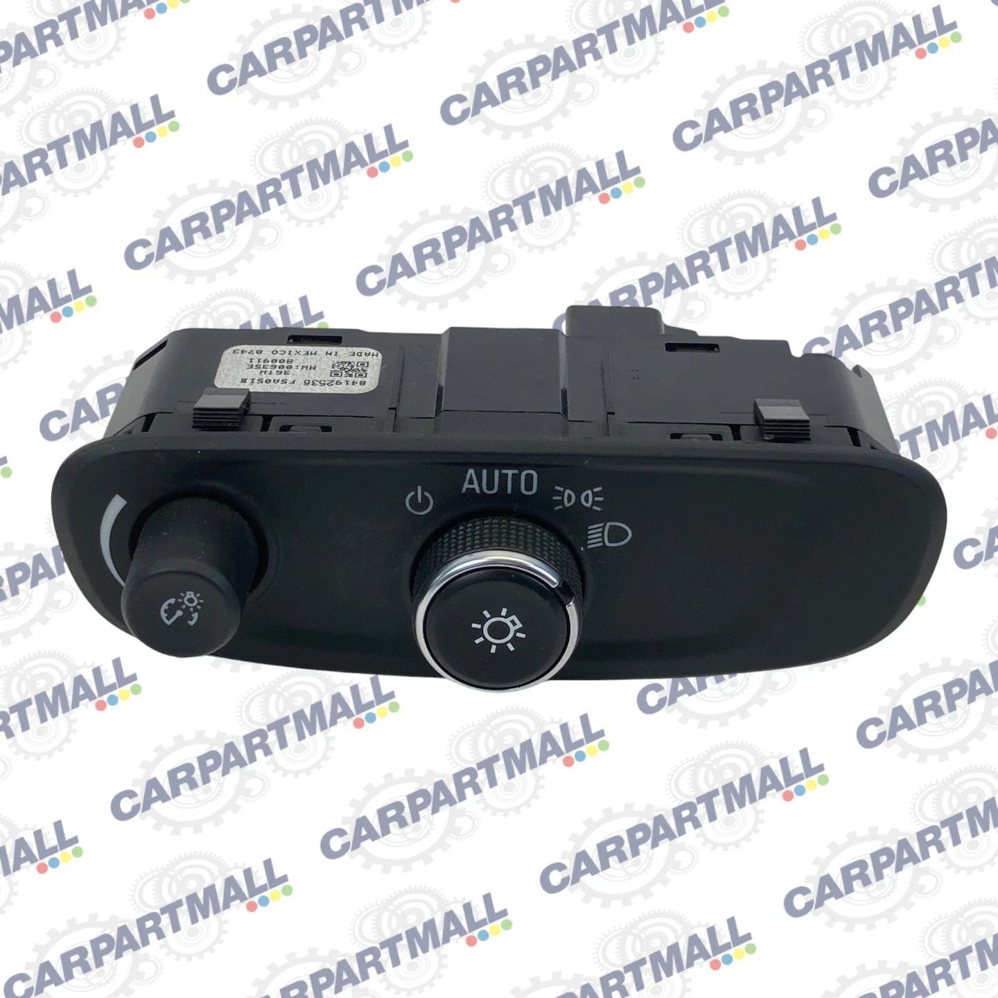 2017-2022 Chevrolet Trax Dash Headlight Headlamp Dimmer Switch 84192536 OEM