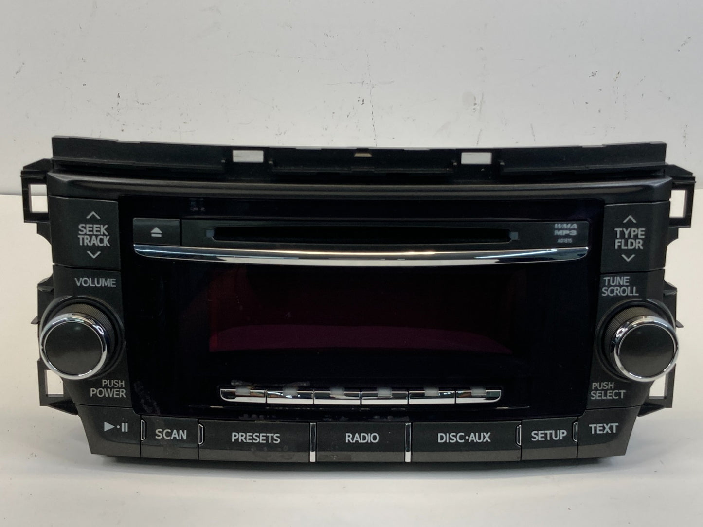 2011 2012 Toyota Avalon AM FM Radio MP3 CD Player Receiver 86120-07100 OEM