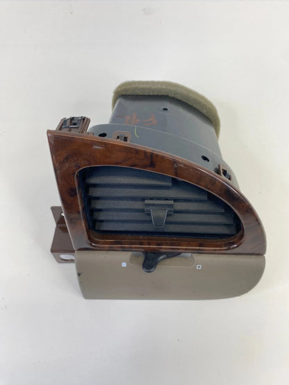 98-02 LINCOLN TOWN CAR DASH RIGHT AC AIR VENT DUCT GRILLE BEZEL XW1H19893AAW OEM