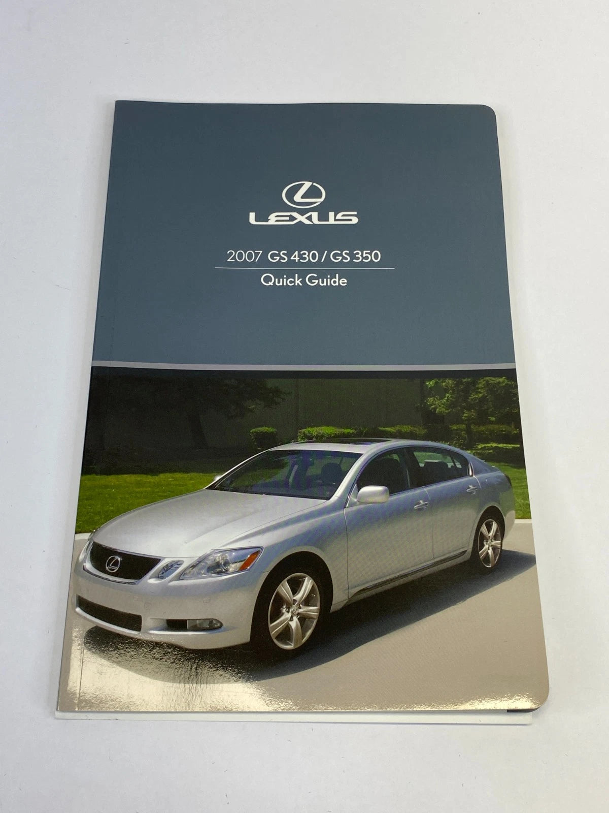 2007 LEXUS GS350 GS430 OWNERS MANUAL WARRANTY NAVIGATION GUIDE SET W/ CASE OEM