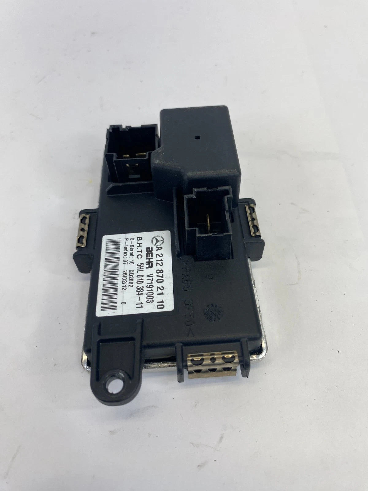 2010-2015 MERCEDES-BENZ GLK350 A/C HEATER BLOWER MOTOR RESISTOR MODULE OEM