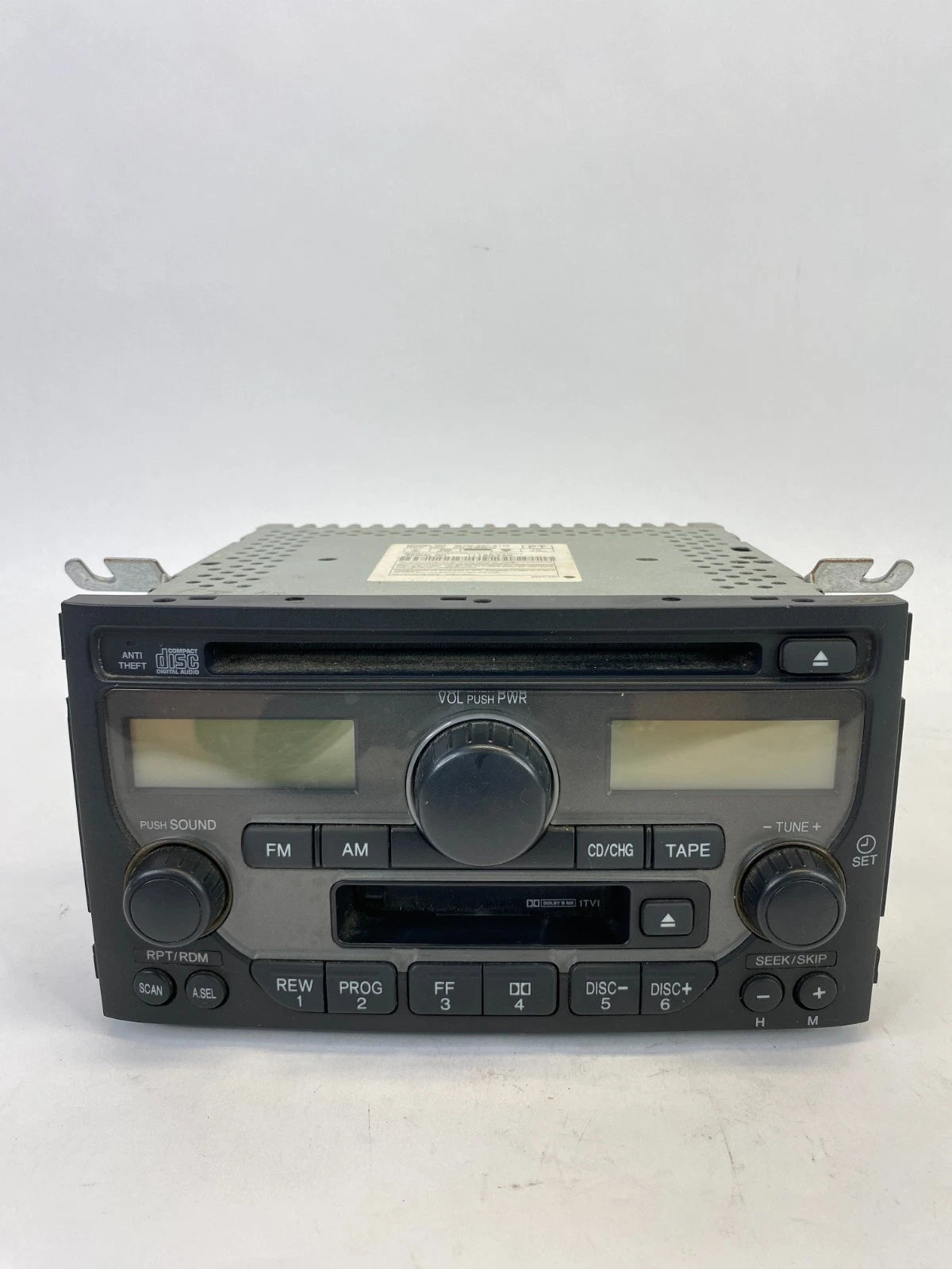 2003-2005 HONDA PILOT DASH AUDIO AM/FM CD CASSETTE RADIO UNIT 39100-S9V-A110