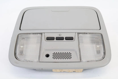 2003-2008 HONDA PILOT OVERHEAD ROOF CONSOLE GRAY MAP LIGHT HOMELINK OEM 83250SDA
