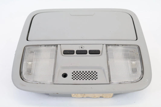 2003-2008 HONDA PILOT OVERHEAD ROOF CONSOLE GRAY MAP LIGHT HOMELINK OEM 83250SDA
