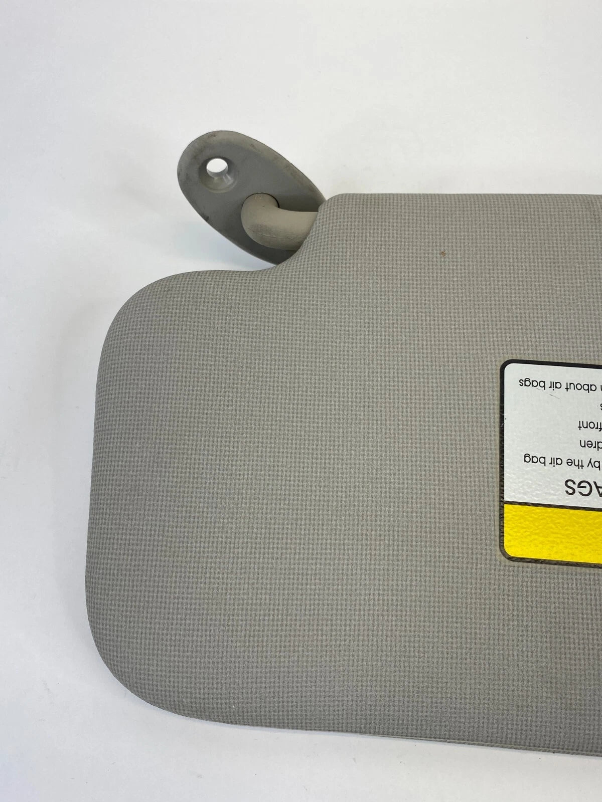 2010-2013 KIA FORTE W/O SUNROOF FRONT RIGHT PASSENGER SIDE SUNVISOR SUN VISOR