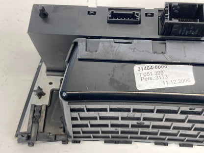 04-07 BMW 525i Lower Dash Storage Panel w/ DTC & Heated Seat Switch 31464-0000