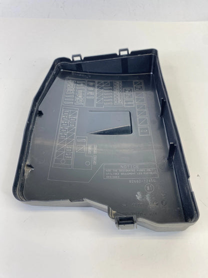 2008-2015 SCION XB 2.4L ENGINE FUSE RELAY BOX COMPARTMENT COVER LID 82662-12450