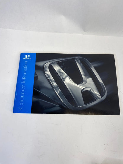 2006 HONDA PILOT OWNERS MANUAL USER GUIDE BOOKLET SET AND QUICK INFO OEM FACTORY