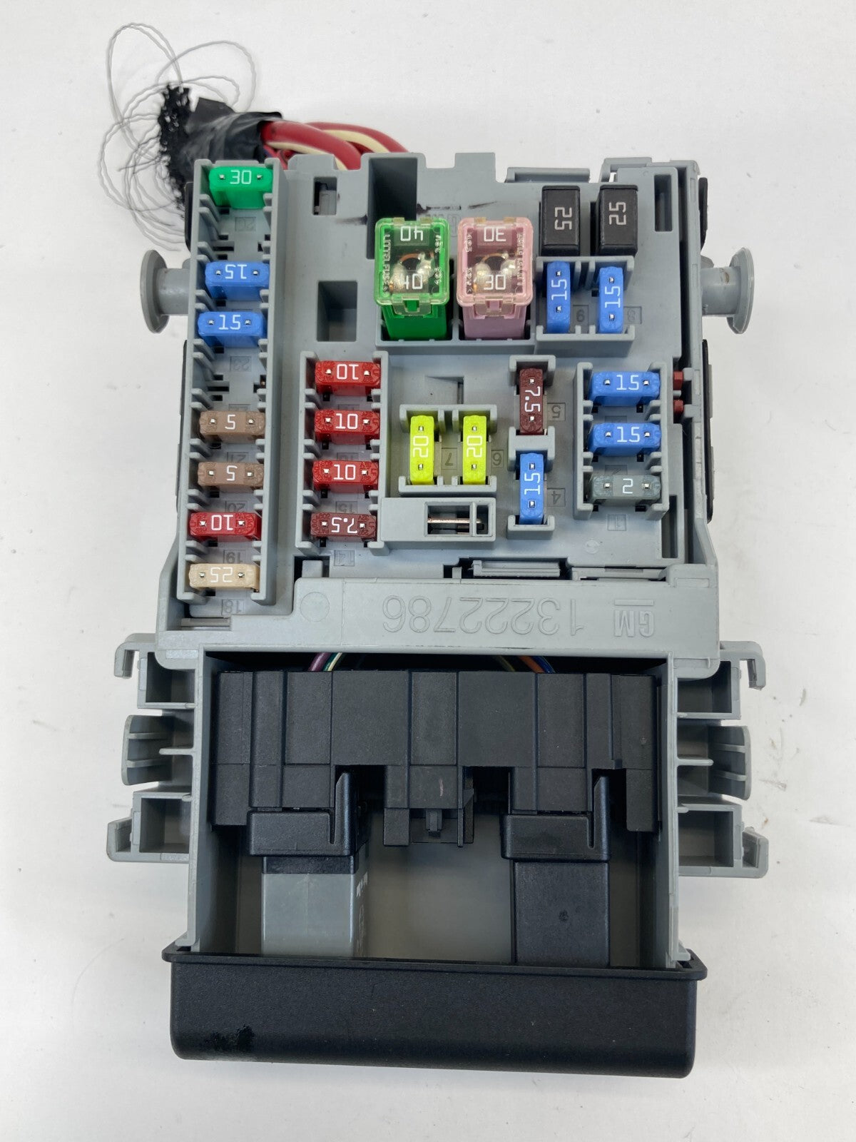 10-12 Buick LaCrosse 3.6L Instrument Panel Dash Cabin Interior Fuse Box 13222786