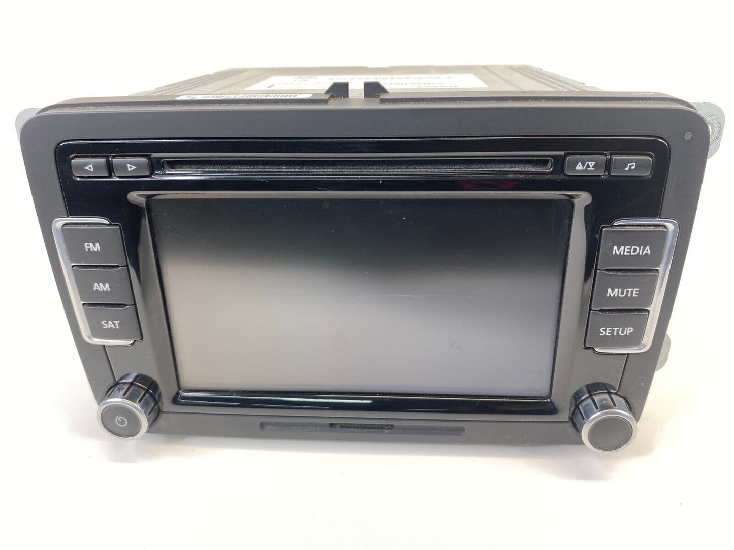 09-11 Volkswagen VW CC Radio AM/FM CD Disc Player Screen 1K0-035-180-AC OEM